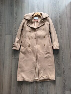 Babaton aritzia Double-Breasted Trench Coat - Light Taupe Xs